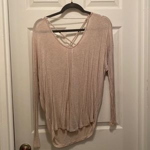 Beige long sleeve